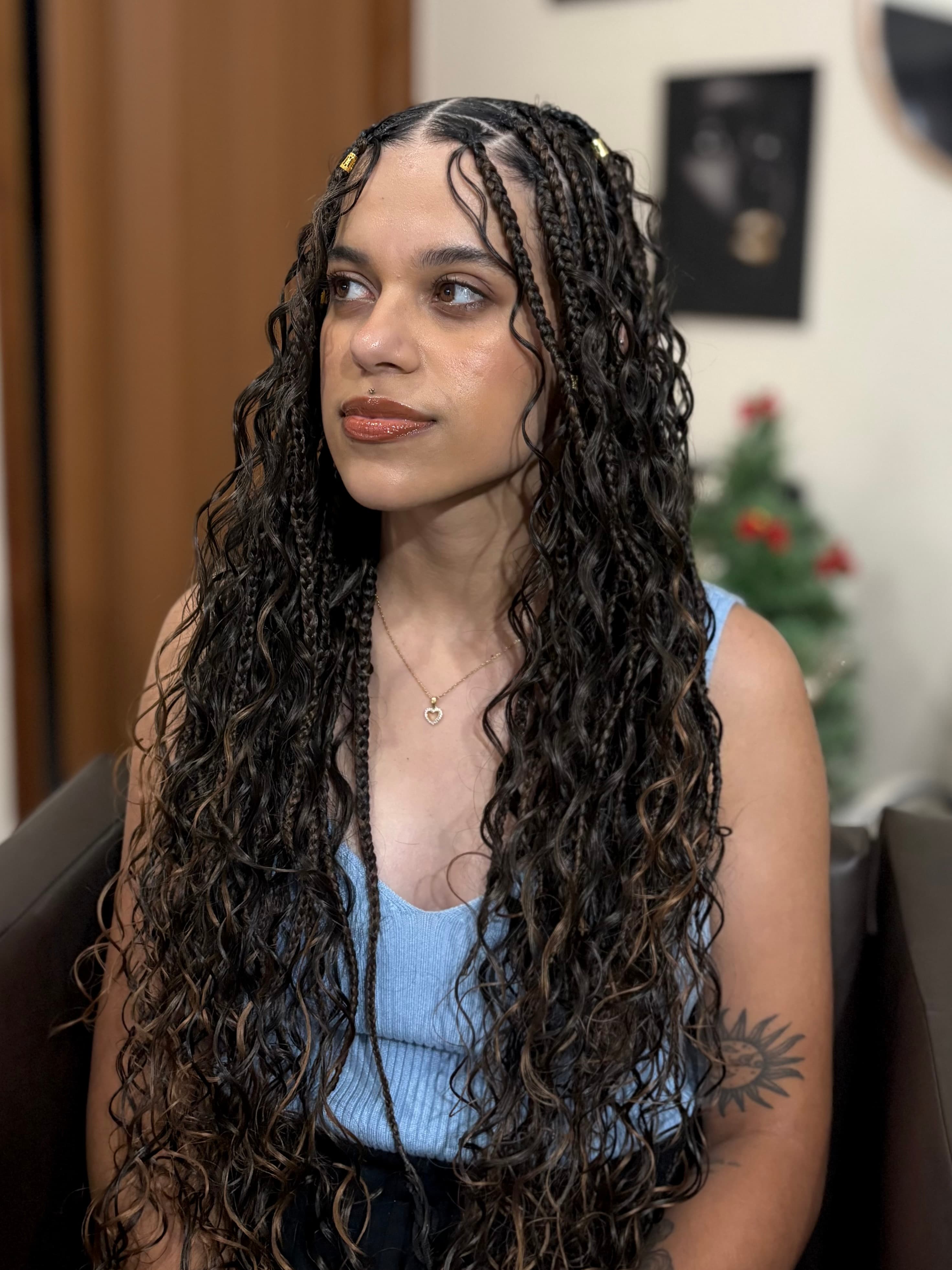 Trabalho de tranças Ebony Braids
