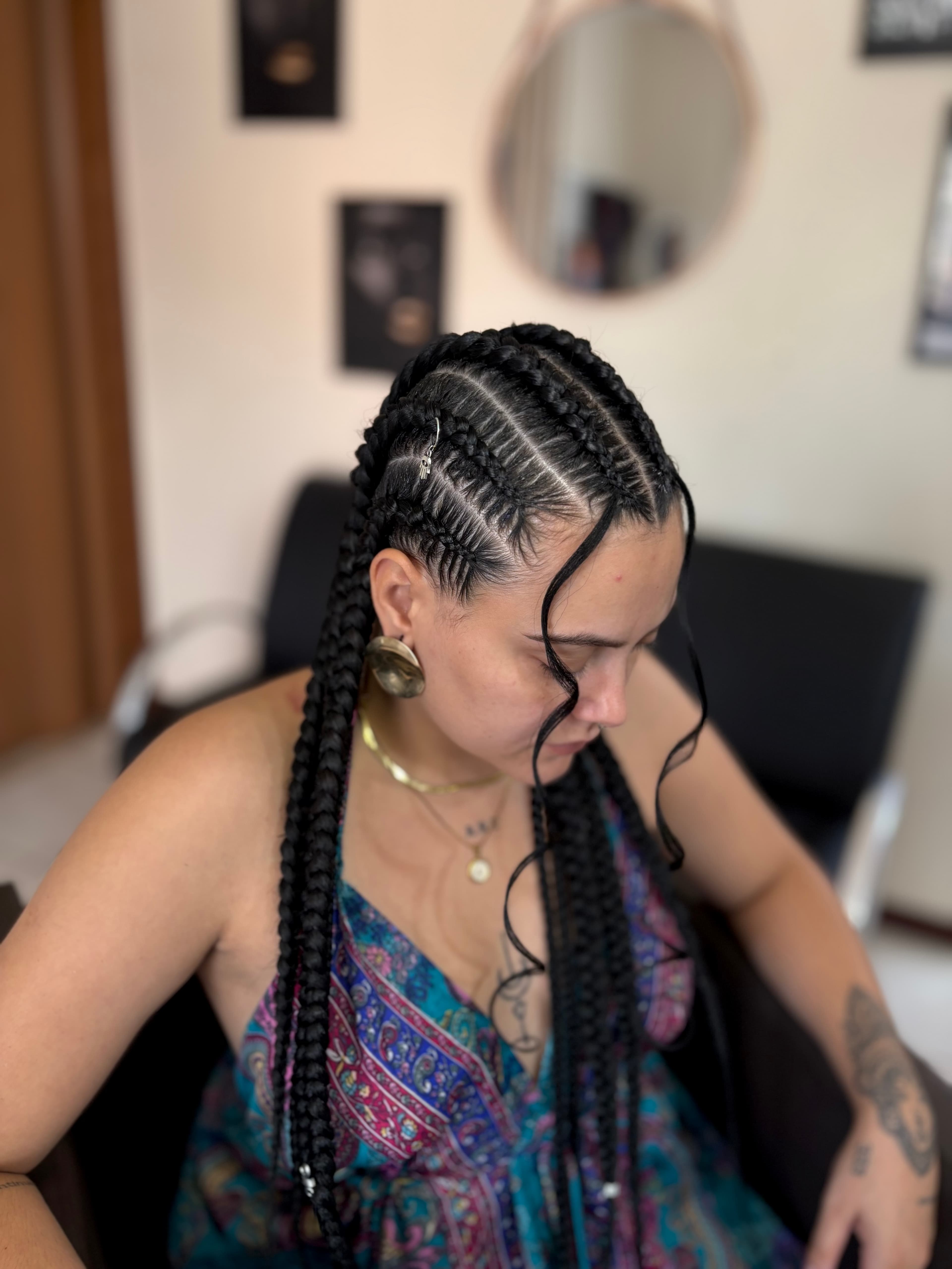 Trabalho de tranças Ebony Braids