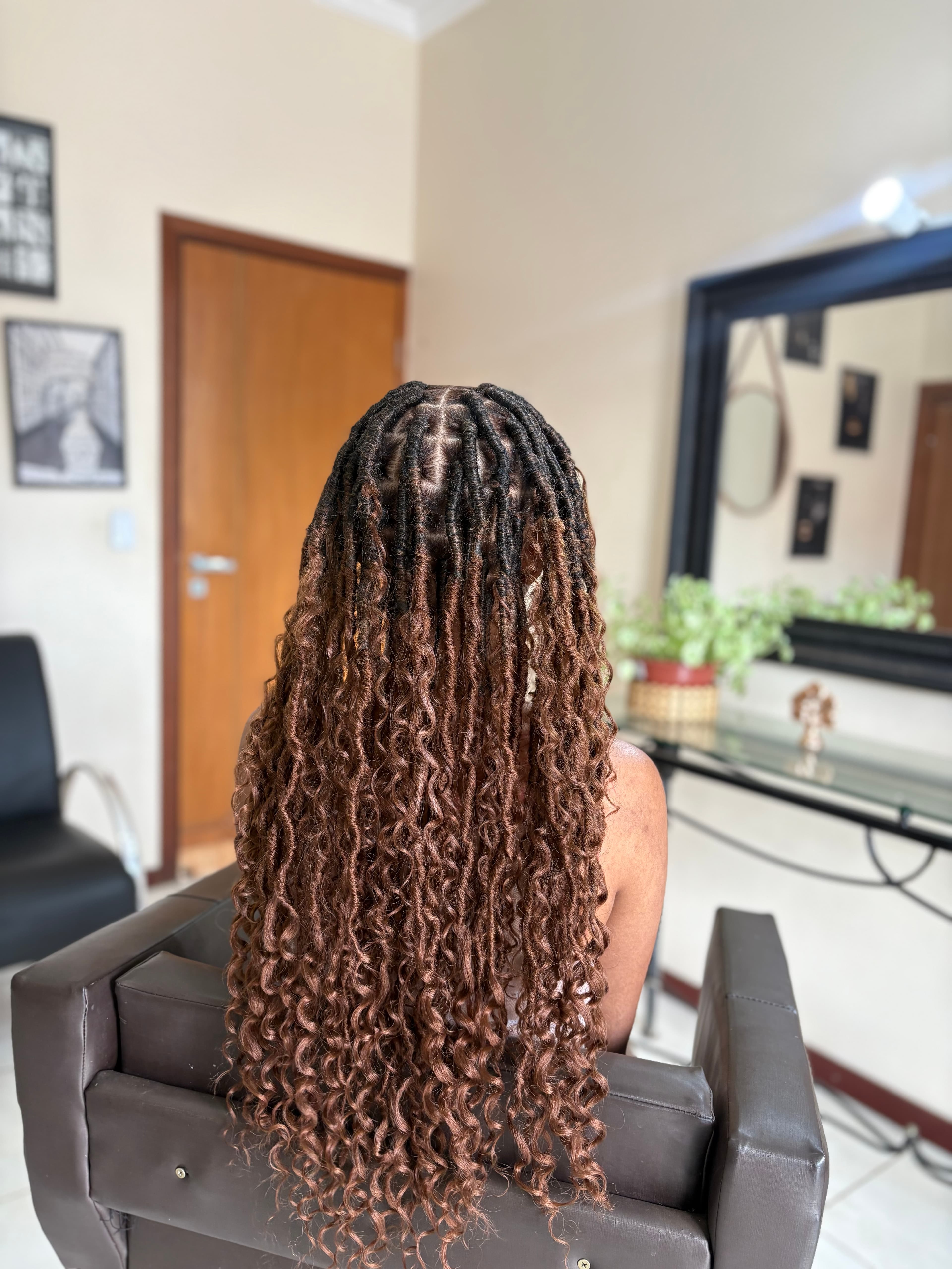 Trabalho de tranças Ebony Braids